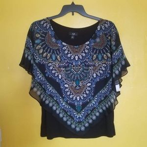 NWT AGB Woman Top Plus Size 1X Von Maur